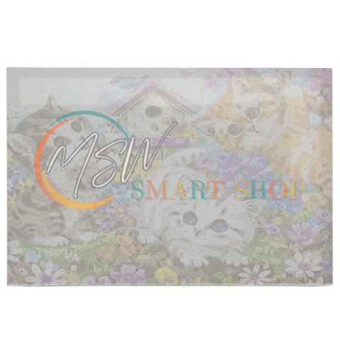 Malowanie po numerach 40x50cm- kotki Maaleo 22781 Malowanie po numerach 40x50cm- kotki Maaleo 22781