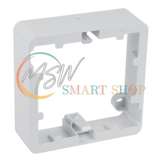 Adapter natynkowy Maclean, do panelu LED 9W, kwadratowy, 120*120*38mm, MCE378 S