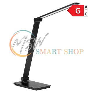 HANA LED, lampka biurkowa, 5W, 240lm, 4000K, funkcja ściemniania, czarna