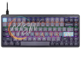 Klawiatura mechaniczna Tracer FINA 84 Blackcurrant (Outemu Red Switch)