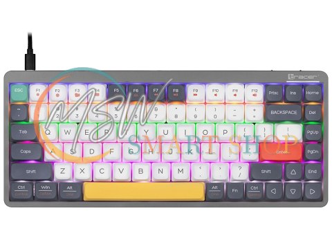 Klawiatura mechaniczna Tracer FINA 84 Grey (Outemu Red Switch) Klawiatura mechaniczna Tracer FINA 84 Grey (Outemu Red Switch)
