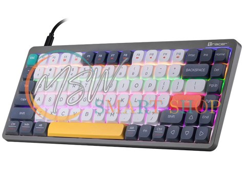 Klawiatura mechaniczna Tracer FINA 84 Grey (Outemu Red Switch) Klawiatura mechaniczna Tracer FINA 84 Grey (Outemu Red Switch)