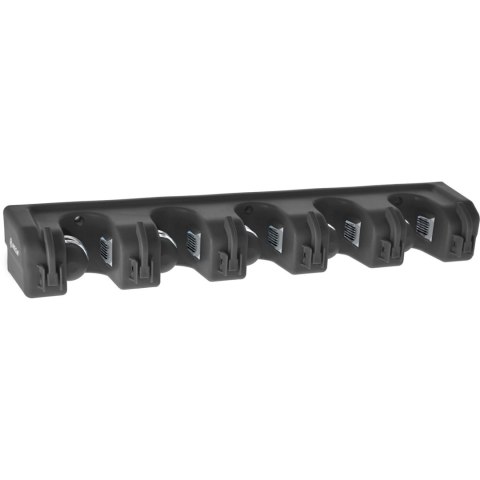 Wieszak na narz.ogrod.18-32mm,5 uchwytów,6 haków,mega Wieszak na narz.ogrod.18-32mm,5 uchwytów,6 haków,mega
