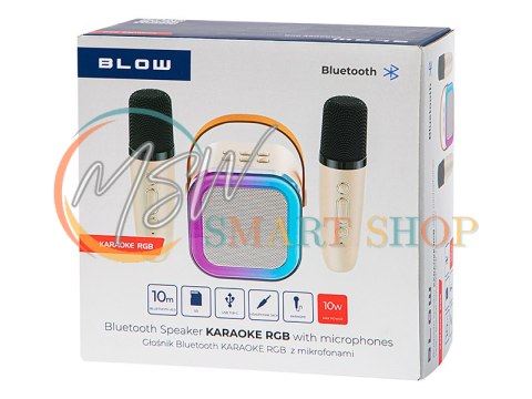 30-358# Głośnik bluetooth karaoke rgb 2 mikrofony 30-358# Głośnik bluetooth karaoke rgb 2 mikrofony