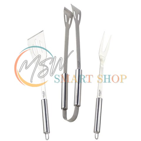 AD 6729 Sztućce do grilla ? zestaw w aluminiowej walizce AD 6729 Sztućce do grilla ? zestaw w aluminiowej walizce