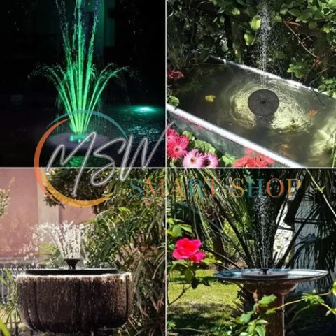 Fontanna solarna ogrodowa LED Gardlov 23227