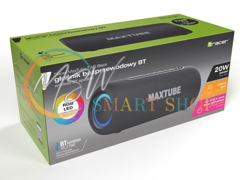 Głośniki TRACER MaxTube TWS BT BLACK