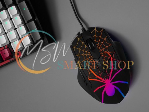 Mysz TRACER GAMEZONE Black Widow USB Mysz TRACER GAMEZONE Black Widow USB