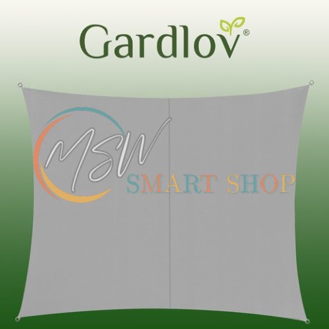 Żagiel przeciwsłoneczny 3x2m - szary Gardlov 23162