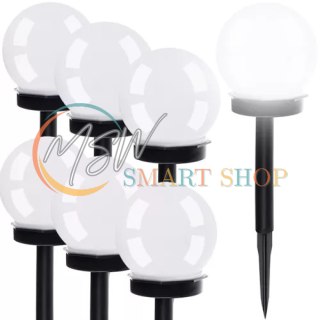 Lampa ogrodowa solarna- kula zestaw 6szt. 23562