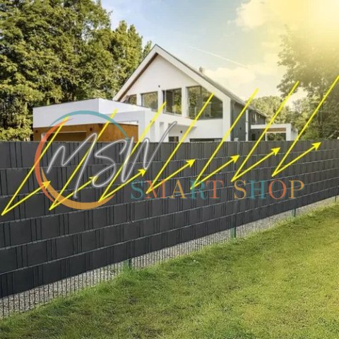 Taśma ogrodzeniowa 19cmx26m 700g/m2 antracyt 23909