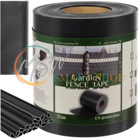 Taśma ogrodzeniowa 19cmx35m 630g/m2 antracyt 23703