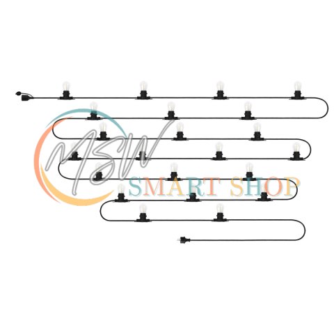 Girlanda 20m + 22 żarówki filament