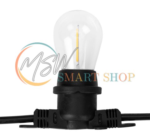 Girlanda 20m + 22 żarówki filament