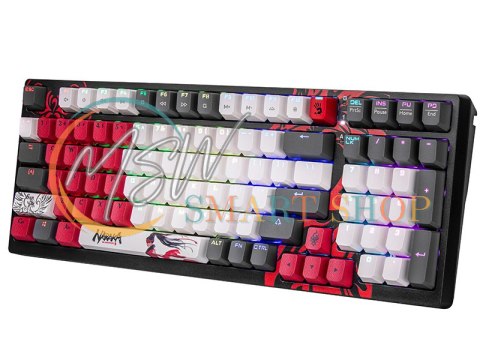 Klawiatura mechaniczna A4TECH BLOODY S98 USB Naraka (BLMS Red Plus Switches)