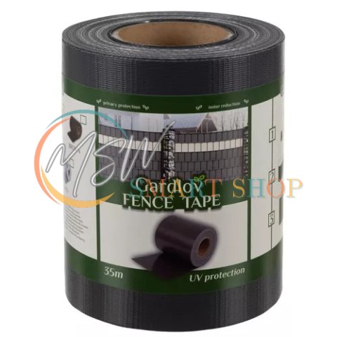 Taśma ogrodzeniowa 19cmx35m 450g/m2 antracyt 23696