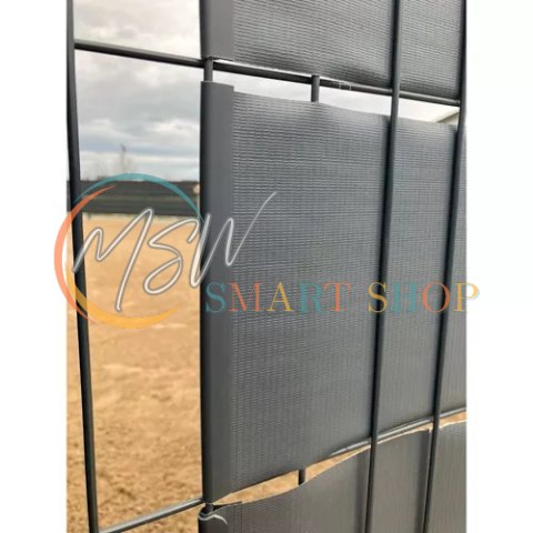 Taśma ogrodzeniowa 19cmx35m 450g/m2 antracyt 23696