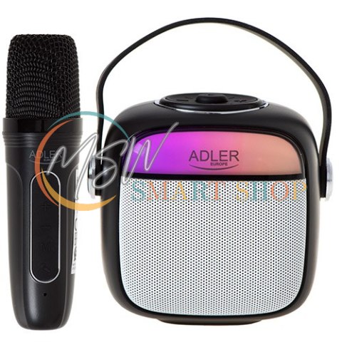 AD 1199 black Głośnik do karaoke z mikrofonem - sd/usb/aux/bluetooth AD 1199 black Głośnik do karaoke z mikrofonem - sd/usb/aux/bluetooth