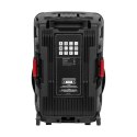 Aktywna kolumna głośnikowa (z 2 mikrofonami bezprzewodowymi UHF, SD, Bluetooth, FM, USB, LED) 60 Watt