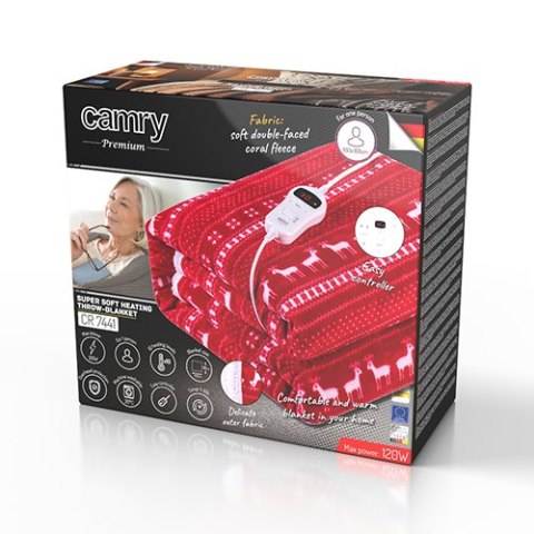 CR 7441 Elektryczny koc nakładany z czasomierzem (1) CR 7441 Elektryczny koc nakładany z czasomierzem (1)
