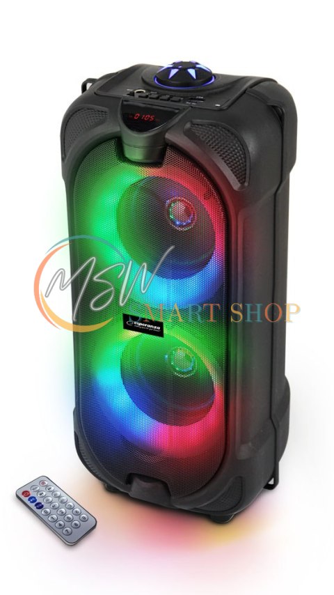 EP157 Esperanza głośnik bt fm led rgb rythm EP157 Esperanza głośnik bt fm led rgb rythm