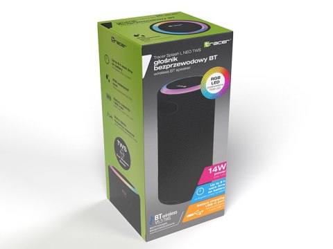 Głośniki TRACER Splash L NEO TWS BT BLACK Głośniki TRACER Splash L NEO TWS BT BLACK