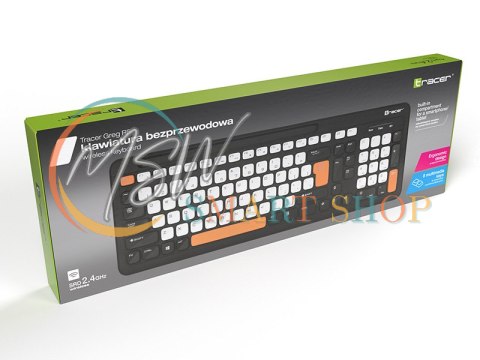 Klawiatura bezprzewodowa Tracer GREG RF Klawiatura bezprzewodowa Tracer GREG RF