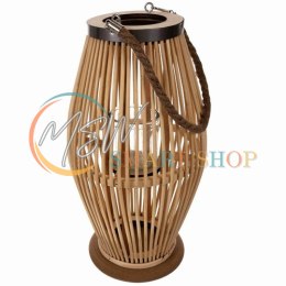 Lampion bambusowy rattanowy Gardlov 24282
