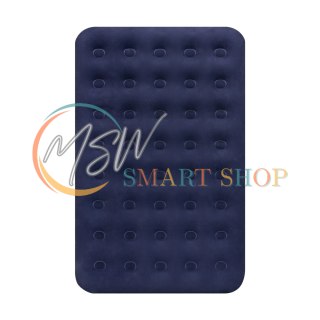 Materac dmuchany dwuosobowy do spania + pompka , 186 x 130 x 22 cm