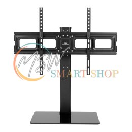 Uniwersalny stojak do TV Maclean, na szafkę RTV, podstawka, max. 40kg, max. VESA 600x400, dla TV 32-75
