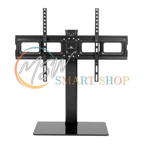 Uniwersalny stojak do TV Maclean, na szafkę RTV, podstawka, max. 40kg, max. VESA 600x400, dla TV 32-75", MC-386