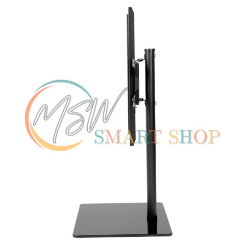 Uniwersalny stojak do TV Maclean, na szafkę RTV, podstawka, max. 40kg, max. VESA 600x400, dla TV 32-75", MC-386