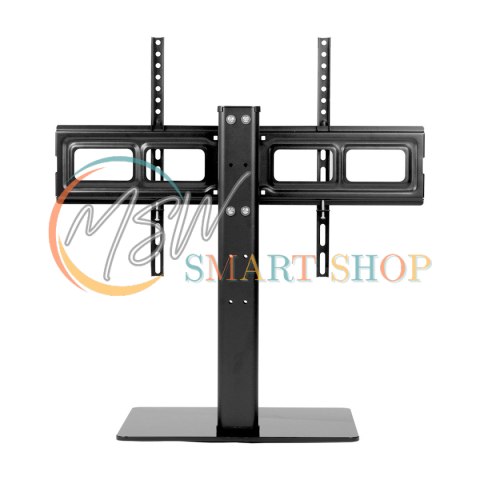 Uniwersalny stojak do TV Maclean, na szafkę RTV, podstawka, max. 40kg, max. VESA 600x400, dla TV 32-75", MC-386