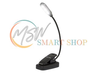 44-162# Lampka biurkowa led lb-18 z klipsem czarna