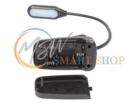 44-162# Lampka biurkowa led lb-18 z klipsem czarna 44-162# Lampka biurkowa led lb-18 z klipsem czarna