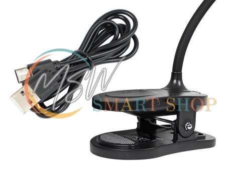 44-165# Lampka biurkowa led lb-20 z klipsem czarna` 44-165# Lampka biurkowa led lb-20 z klipsem czarna`