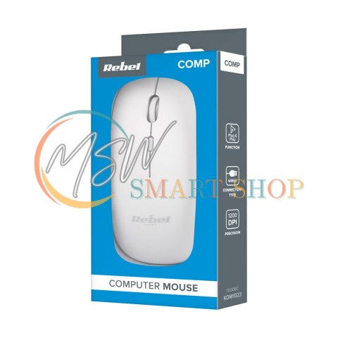Mysz Rebel WDM210 Biała Mysz Rebel WDM210 Biała