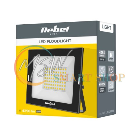 Reflektor led 50W Rebel, 6500K, 230V Reflektor led 50W Rebel, 6500K, 230V