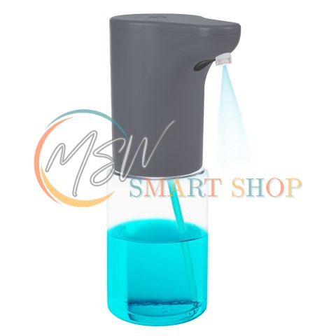 Automatyczny dozownik Promedix, pojemnik dyspenser do płynnych mydeł, płynów dezynfekujących, 300ml, 4xAA, szary, PR-540 GR Automatyczny dozownik Promedix, pojemnik dyspenser do płynnych mydeł, płynów dezynfekujących, 300ml, 4xAA, szary, PR-540 GR