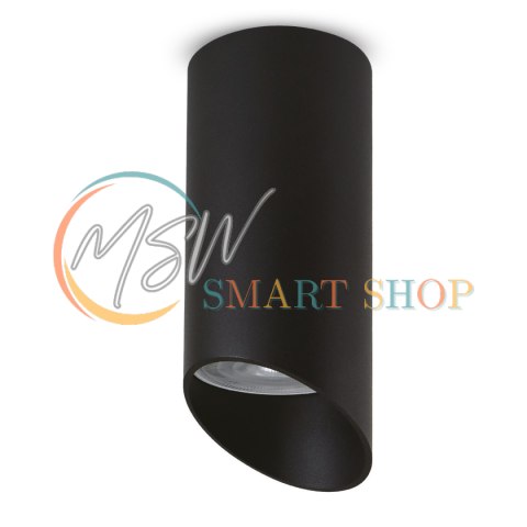 Oprawa natynkowa / tuba Maclean, punktowa, okrągła, aluminiowa, GU10, 55x130mm, kolor czarny, MCE360 B Oprawa natynkowa / tuba Maclean, punktowa, okrągła, aluminiowa, GU10, 55x130mm, kolor czarny, MCE360 B
