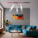 Oprawa podtynkowa / tuba Maclean, punktowa, okrągła, aluminiowa, GU10, 55x100mm, kolor biały, MCE364 W