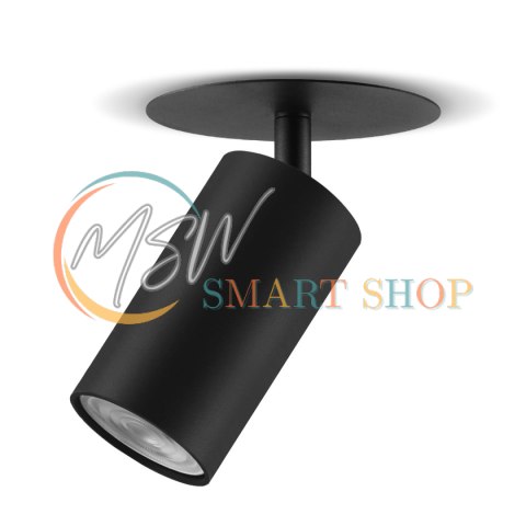 Oprawa podtynkowa / tuba Maclean, punktowa, okrągła, aluminiowa, GU10, 55x100mm, kolor czarny, MCE364 B Oprawa podtynkowa / tuba Maclean, punktowa, okrągła, aluminiowa, GU10, 55x100mm, kolor czarny, MCE364 B