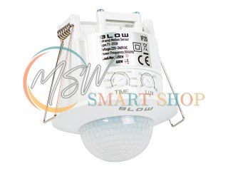 71-592# Czujnik ruchu blow ms-02 sufitowy 360° podtynkowy biały