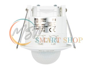 71-592# Czujnik ruchu blow ms-02 sufitowy 360° podtynkowy biały