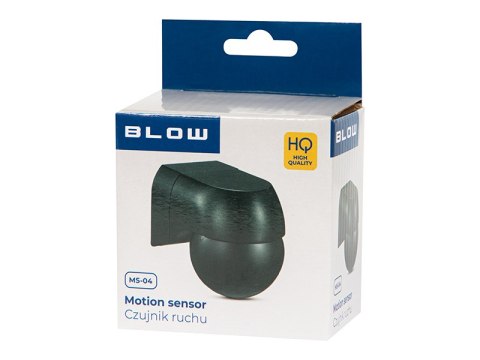 71-595# Czujnik ruchu blow ms-04 czarny 71-595# Czujnik ruchu blow ms-04 czarny