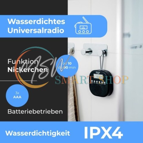 AD 1912 Radio fm wodoodporne - ipx4 AD 1912 Radio fm wodoodporne - ipx4