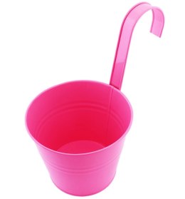 AG691K Doniczka balkonowa 16 cm różowa