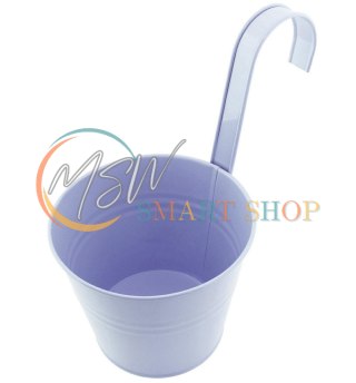 AG691M Doniczka balkonowa 16cm jasny fiolet