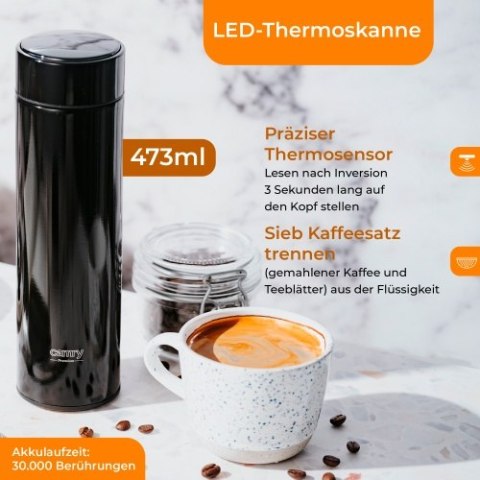 CR 4507bk Termos led 473ml czarny CR 4507bk Termos led 473ml czarny
