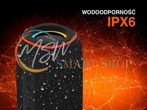 Głośniki TRACER XtremeBeat Mid TWS BT RGB BLACK Głośniki TRACER XtremeBeat Mid TWS BT RGB BLACK